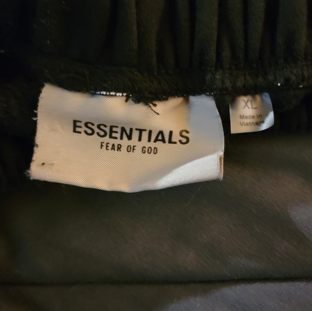 Essentials Black Track Pants - Picture 5 of 10